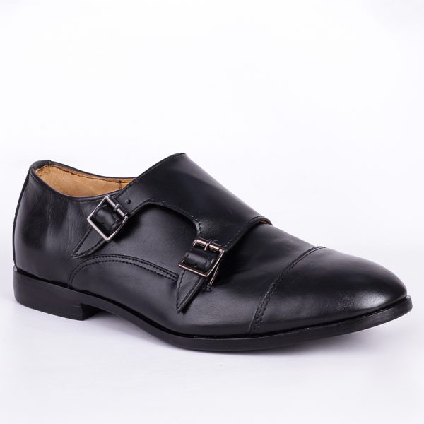 Male Leather Double Monkstrap Shoes in Nigeria