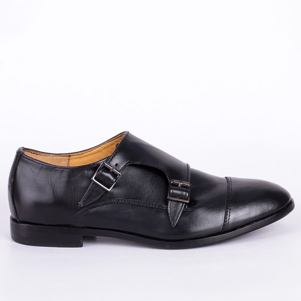 Male Leather Double Monkstrap Shoes in Nigeria