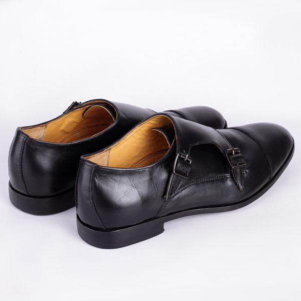 Male Leather Double Monkstrap Shoes in Nigeria