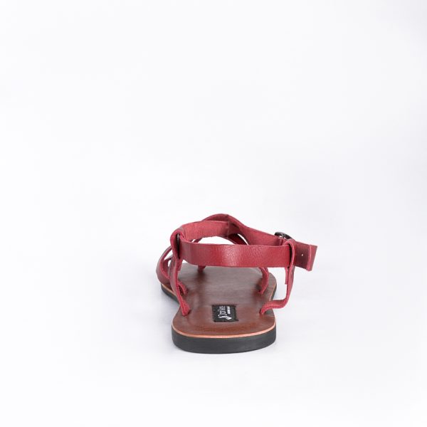 Male Leather Basket Sandals with Buckle in Nigeria