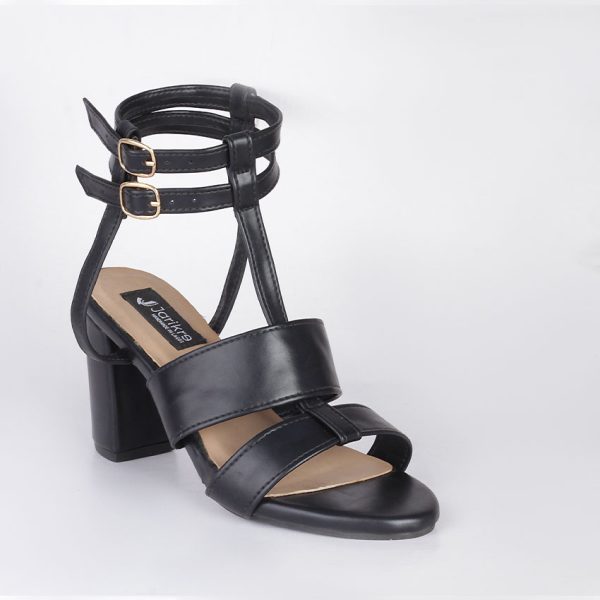 Female Open toe buckled sling back Heel Shoes in Nigeria