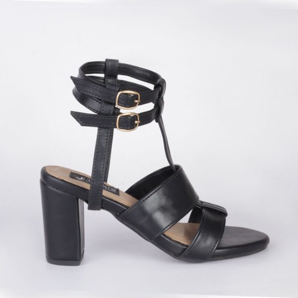 Female Open toe buckled sling back Heel Shoes in Nigeria