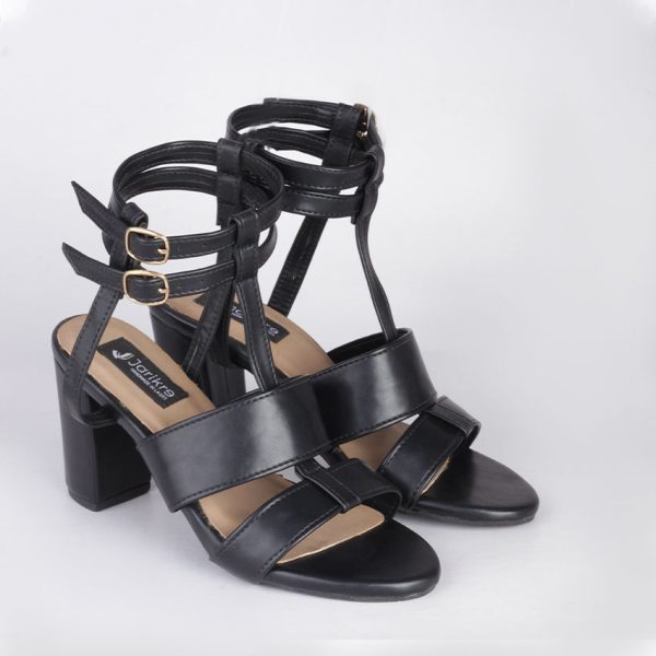 Female Open toe buckled sling back Heel Shoes in Nigeria