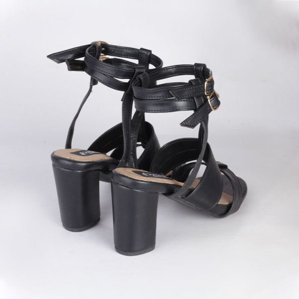 Female Open toe buckled sling back Heel Shoes in Nigeria