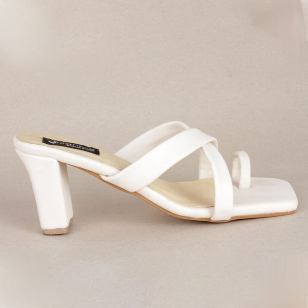 Female open toe square Heel Shoes in Nigeria