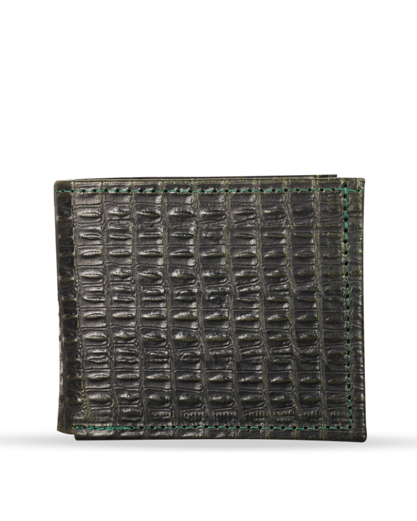 Unisex Patterned Leather Wallet