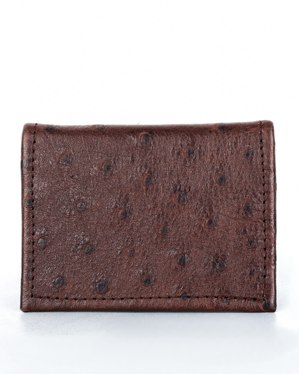 Unisex Patterned Leather Card Holder