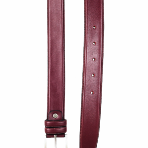 Male One-Side Smooth Leather Belt