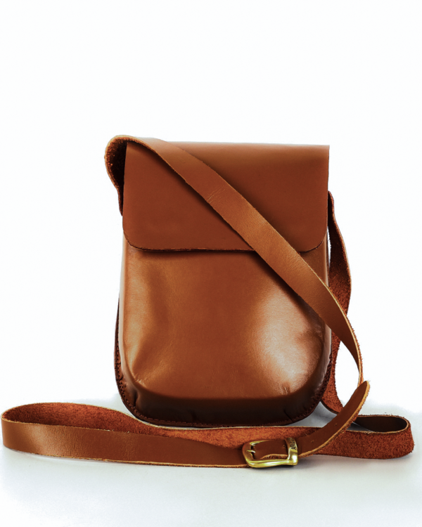 Unisex Leather Crossbody Sling Bag