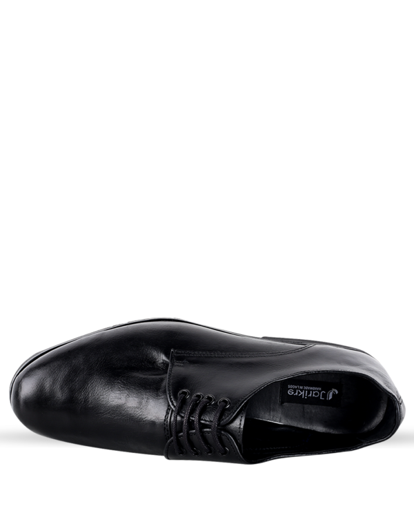 Male Smooth Leather Debry Shoes - Black