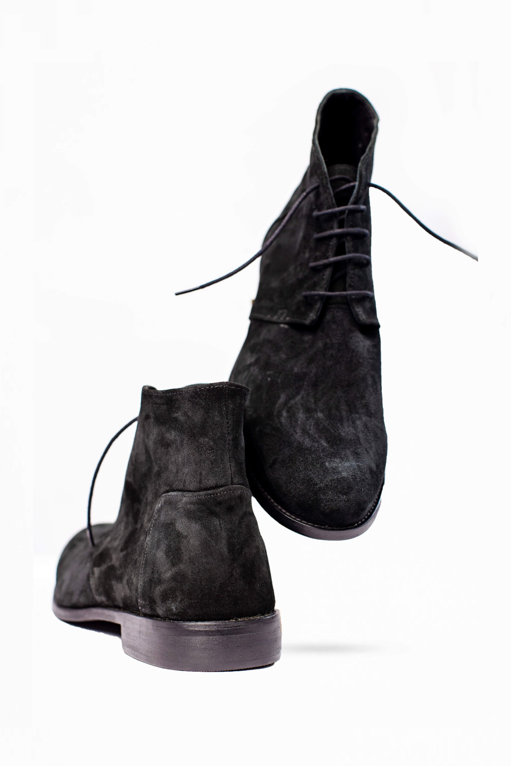Men Suede Chukka Boots (Black) in Nigeria