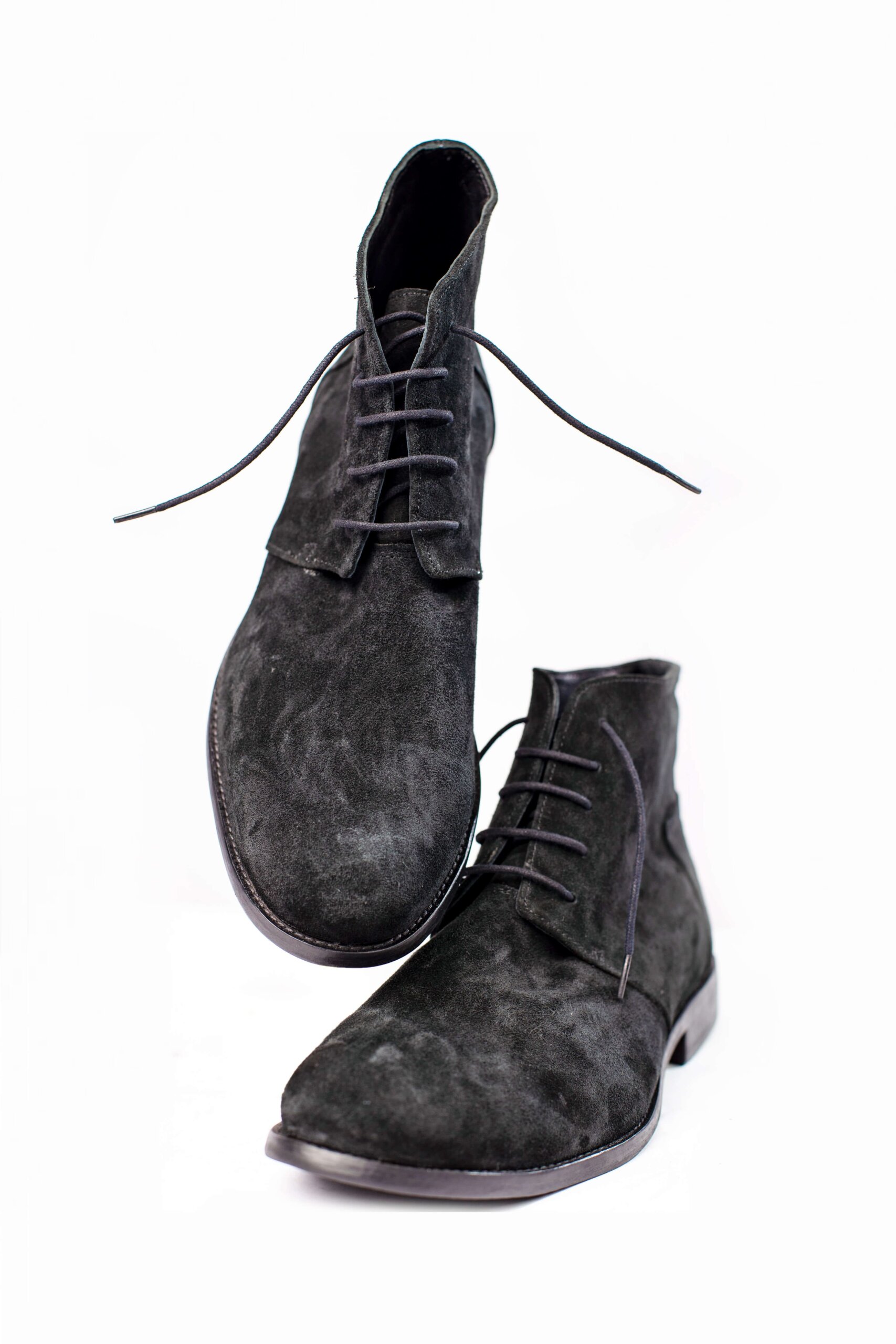Men Suede Chukka Boots (Black) in Nigeria