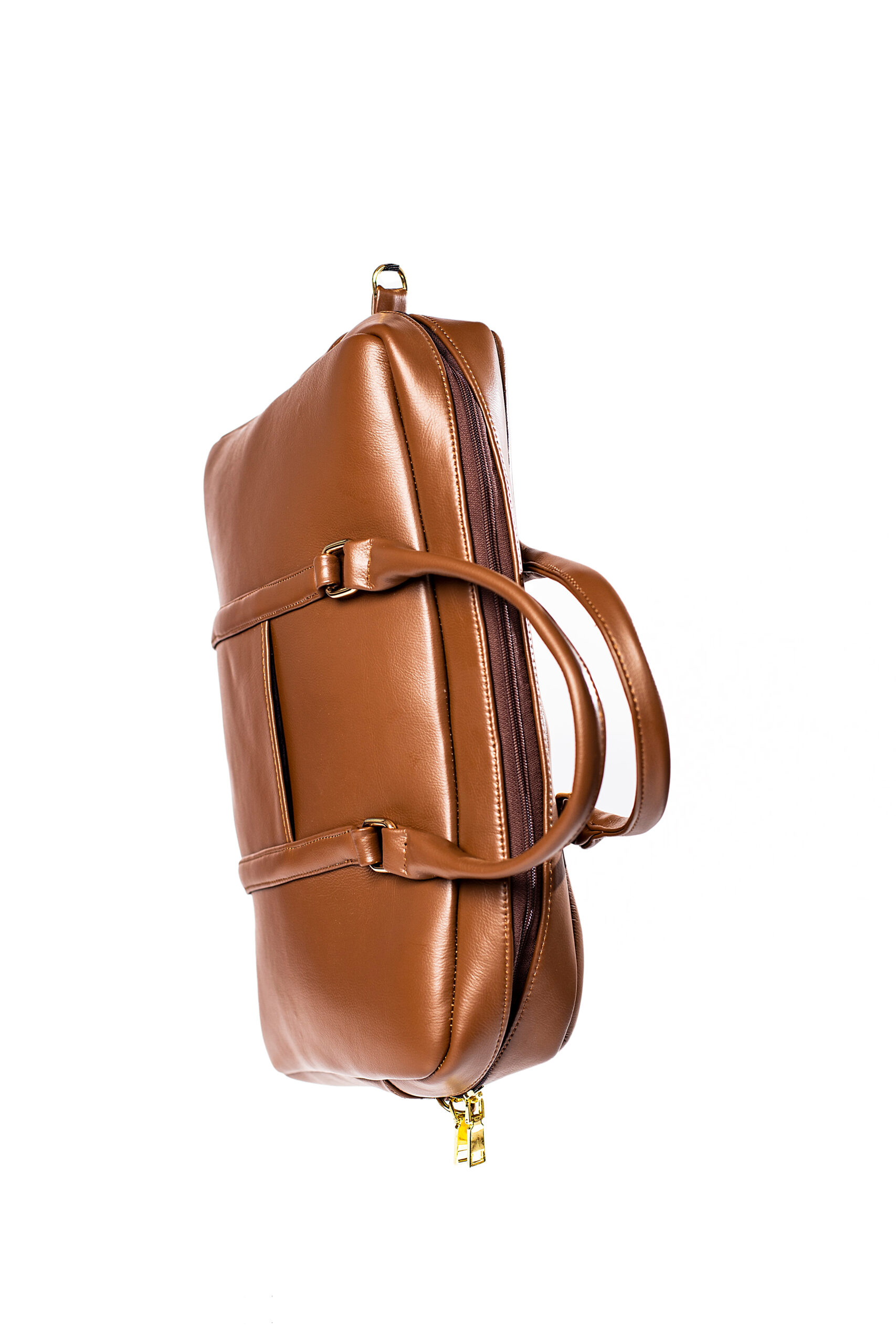16 Inch Brown Leather Laptop Bag (Office)