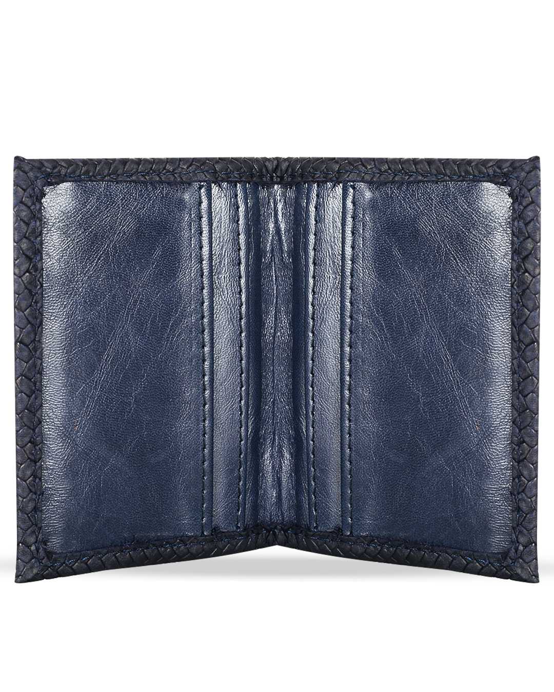 Unisex Patterned Leather Card Holder