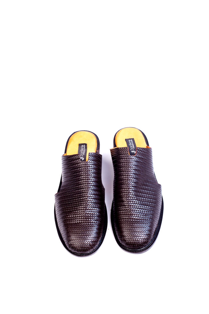 Jarikre Aurex Woven Leather Mule for Men Nigeria