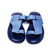 Jarikre Azure Croc Leather Slide Slippers for Men | Premium Men’s Leather Slippers in Nigeria