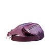 Jarikre Croc-Embossed Leather Sling Bag Burgundy | Premium Leather Crossbody Bag Nigeria