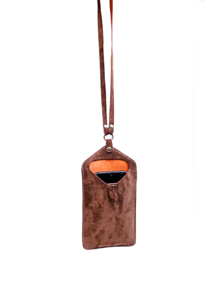 Jarikre Luxe Crossbody Phone Pouch | Premium Leather Phone Pouch in Nigeria