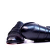 Jarikre Sovereign Double Monk Strap Leather Half Shoes