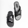 Jarikre Black Crossover Sandals